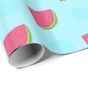 Watermelon Print Wrapping Paper