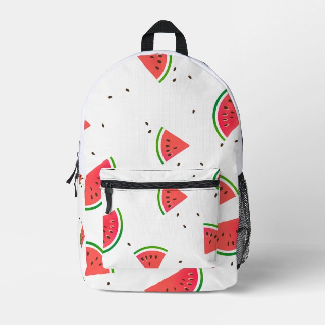 Watermelon Printed Backpack (Front)