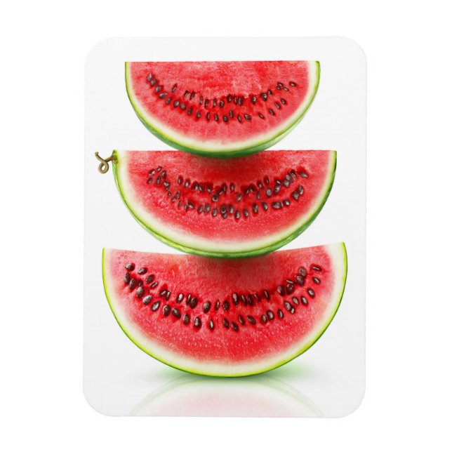 Watermelon pyramid magnet (Vertical)