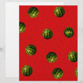 watermelon red and seeds (Front/Back)