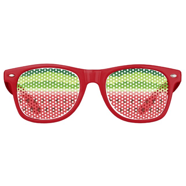 Watermelon Retro Sunglasses (Front)