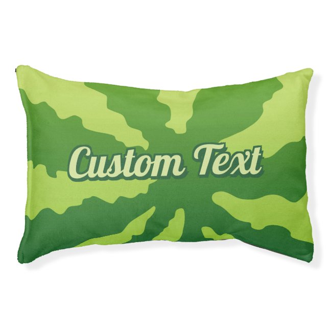 Watermelon Rind Pet Bed (Front)