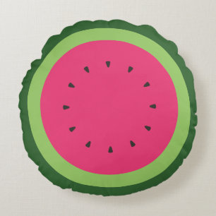 Watermelon Round Pillow