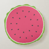 Watermelon Round Pillow (Back)