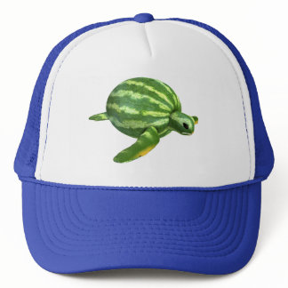Watermelon Seaturtle Trucker Hat