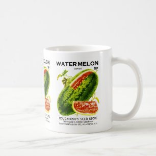 Watermelon Seed Packet Label Coffee Mug