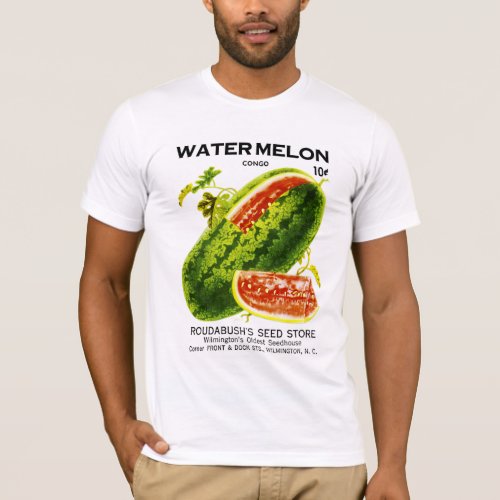Watermelon Seed Packet Label T_Shirt
