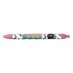 Watermelon Seeds Fruit Green Pink Black Name Pen