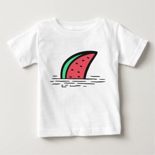 Watermelon shark baby T_Shirt