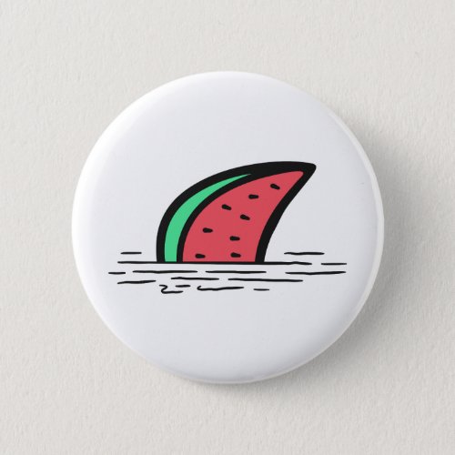 Watermelon shark button