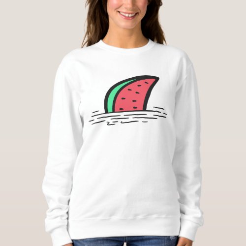 Watermelon shark sweatshirt