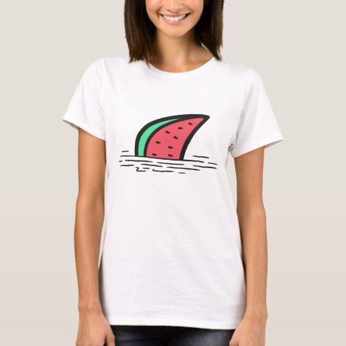 Watermelon shark T_Shirt