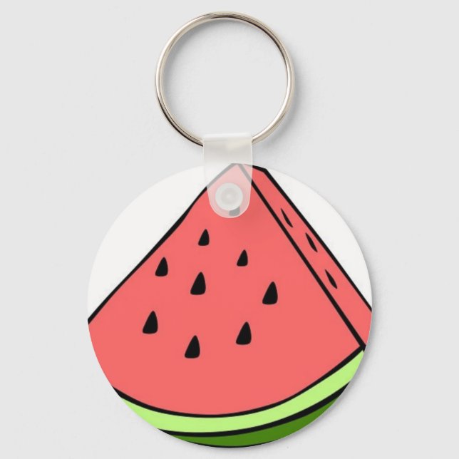 watermelon_simple.jpg keychain (Front)