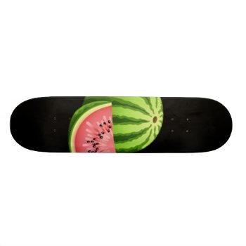 Watermelon Skateboard Pro by kinggraphx at Zazzle