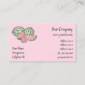 Watermelon Sketches Business Card (Front)