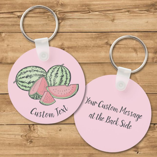 Watermelon Sketches Keychain (Creator Uploaded)