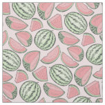 Watermelon Sketches Pattern Fabric