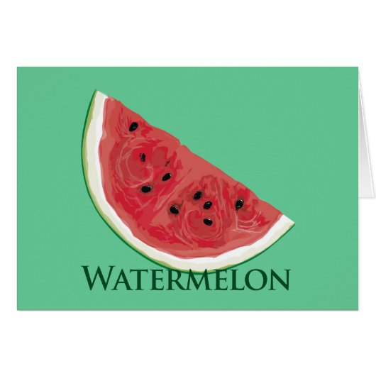 Watermelon Slice (Front Horizontal)