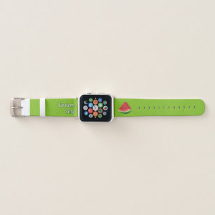 Watermelon slice apple watch band
