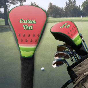 Watermelon Slice Background Golf Head Cover