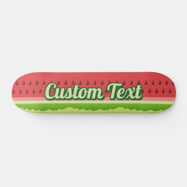 Watermelon slice background skateboard (Horz)