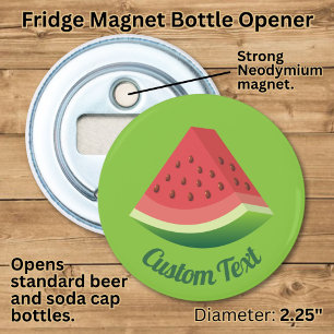 Watermelon Slice Bottle Opener
