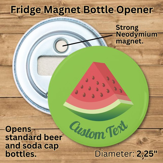 Watermelon Slice Bottle Opener (Creator Uploaded)