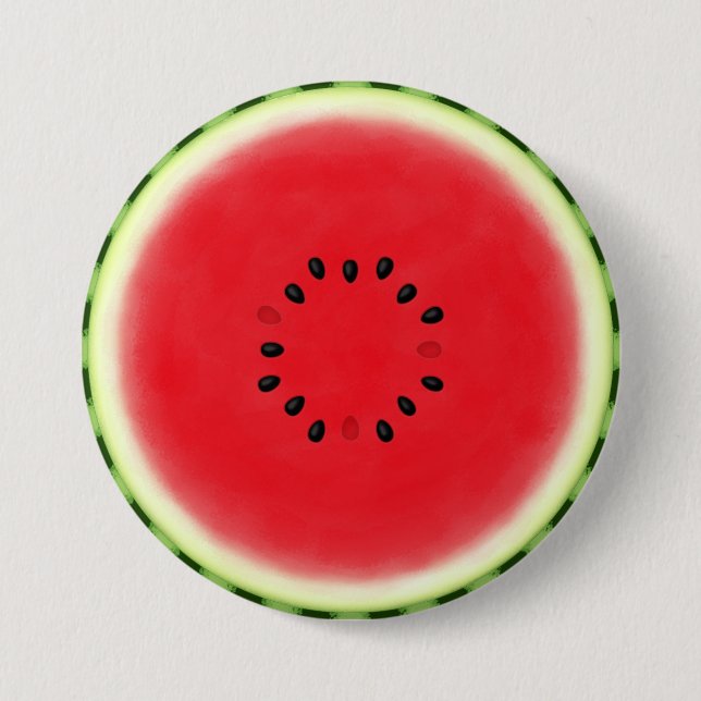 Watermelon Slice Button (Front)