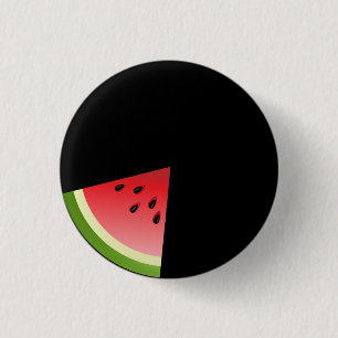 Watermelon Slice Button