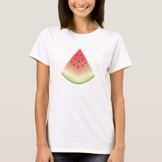 Watermelon Slice Cartoon Illustration T-Shirt