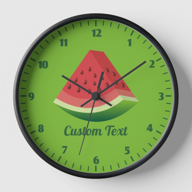 Watermelon Slice Clock (Front)