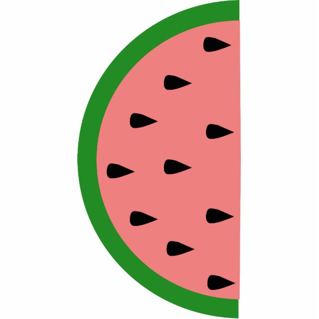 Watermelon Slice Cutout (Front)