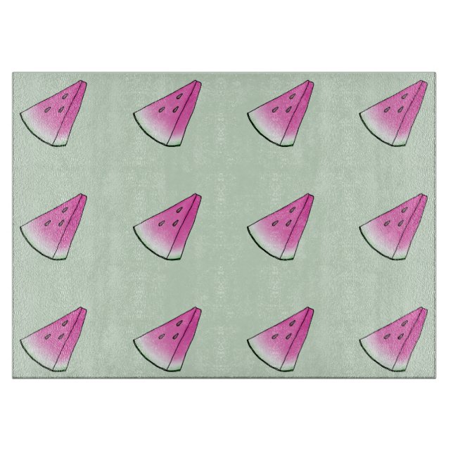 Watermelon slice cutting board (Front)