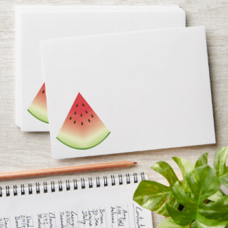 Watermelon Slice Envelope