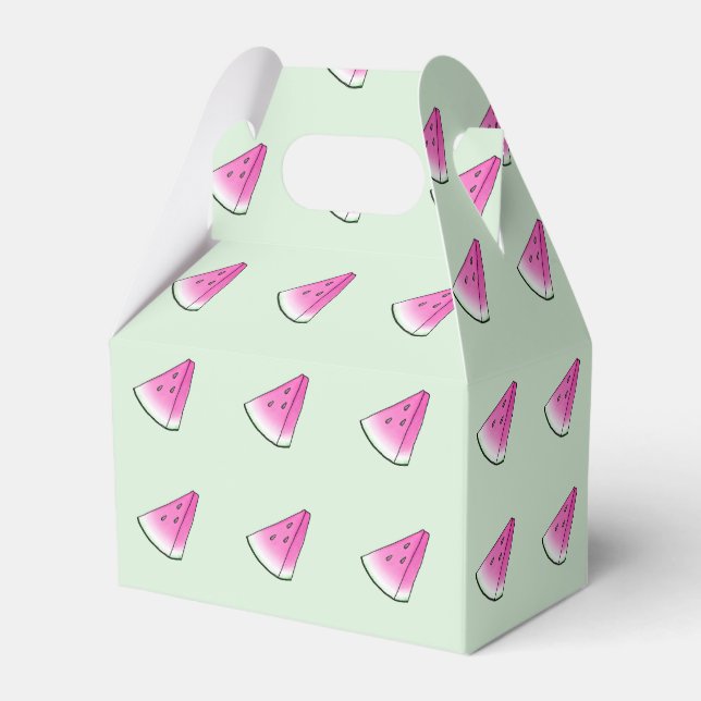 Watermelon slice favor boxes (Back Side)