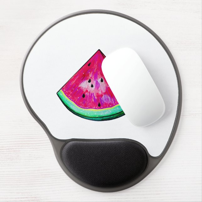Watermelon Slice Gel Mouse Pad (Left Side)