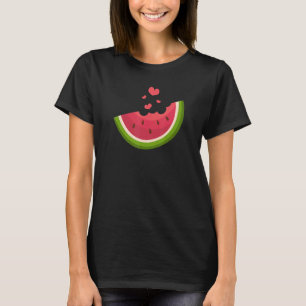 Watermelon Slice Melon Summer Vacation Season Frui T-Shirt