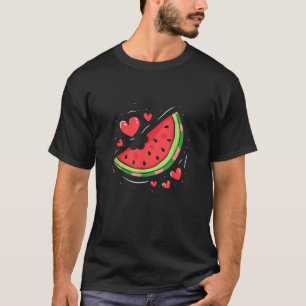 Watermelon Slice Melon Summer Vacation Season Frui T-Shirt