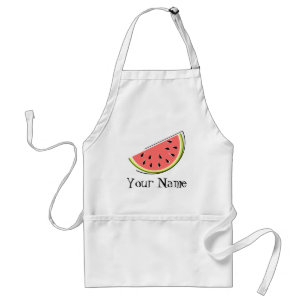 Watermelon Slice Name Adult Apron