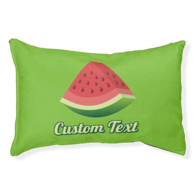 Watermelon Slice Pet Bed (Front)