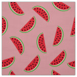 Watermelon Slice Seamless Pattern Fabric