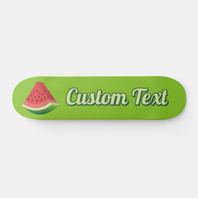 Watermelon Slice Skateboard (Horz)