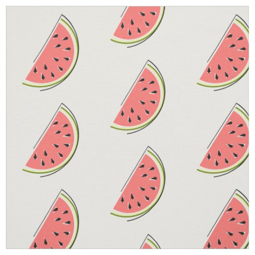 Watermelon Slice small Fabric