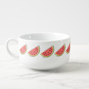 Watermelon Slice soup mug