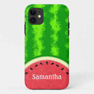 Watermelon Slice Summer Fruit Personalized Cute iPhone 11 Case