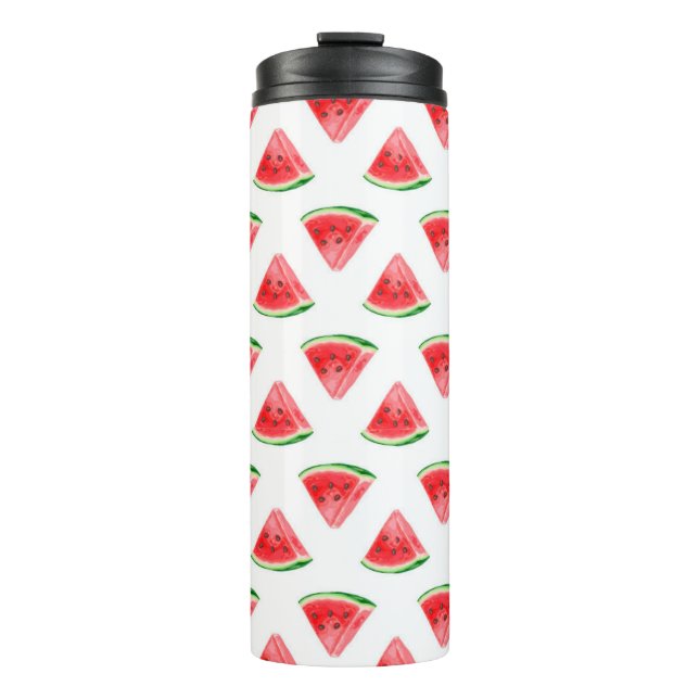 Watermelon slice summer fruit thermal tumbler (Front)