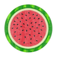 Watermelon Slice Summer Fruit with Rind