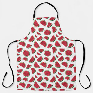 Watermelon Slice Summer Pattern Apron