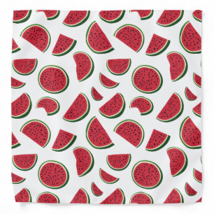 Watermelon Slice Summer Pattern Bandana