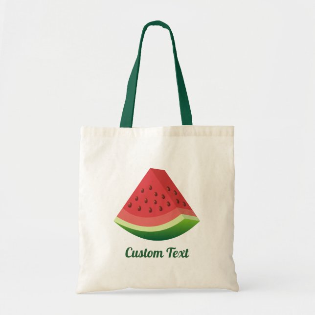 Watermelon Slice Tote Bag (Front)